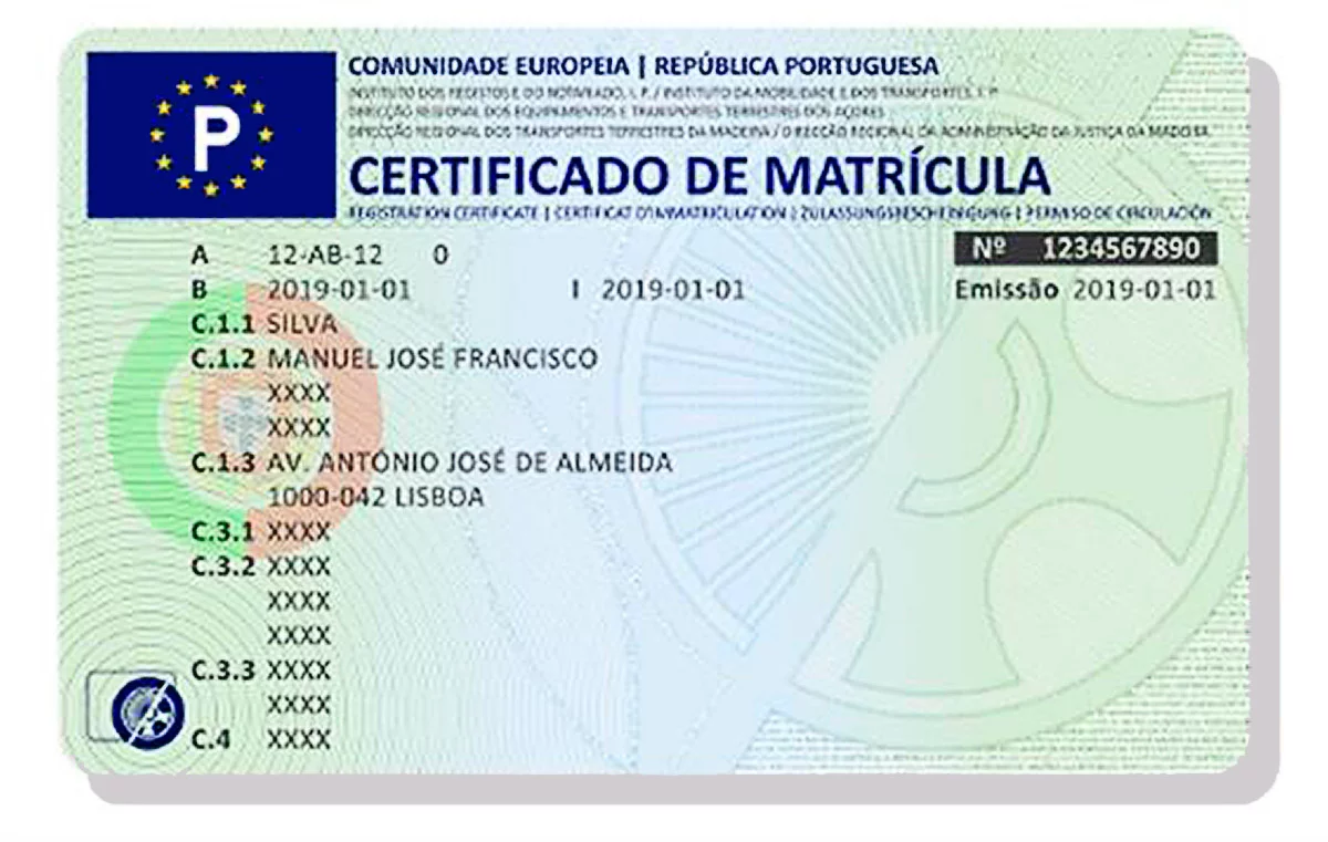 Documento de matrícula e dados administrativos